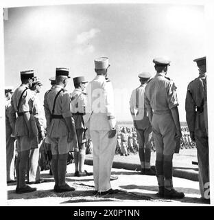 NORTH AFRICA : GENERAL EISENHOWER INSPECTS BRITISH TROOPS - Field ...