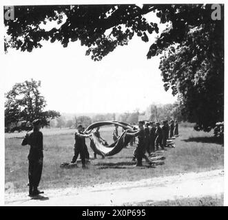 British Army personnel perform basic and purposeful physical training ...