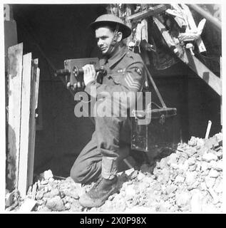 FIFTH ARMY : ANZIO BRIDGEHEADANZIO PERSONALITIES - Fitter P. Crowley is ...