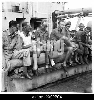 Voyage Home From Singapore For Ex-prisoners of War and Civilian ...