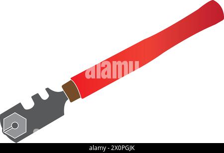Glass cutter icon vector illustration simple design Stock Vector