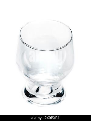 empty wine glass wineglass, isolated Stock Photo