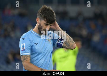 Rome, Italy. 12th Apr, 2024. Luis Alberto of SS Lazio he seems disappointed during the Serie A match between SS Lazio vs US Salernitana 1919 at Olimpic Stadium on April 12, 2024 in Rome, italy Final score 4-1 (Credit Image: © Agostino Gemito/Pacific Press via ZUMA Press Wire) EDITORIAL USAGE ONLY! Not for Commercial USAGE! Stock Photo