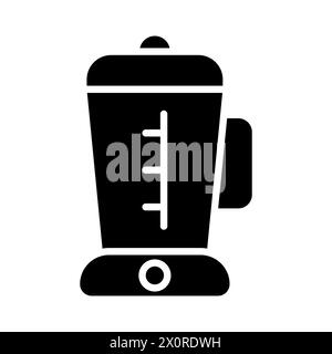 Blender glyph vector icon isolated Stock Vector