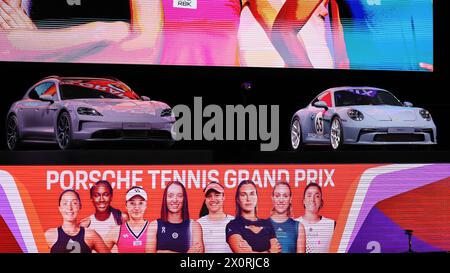 April 13, 2024, Stuttgart, Baden-WÃ¼Rttemberg, Germany: Impressions during the 47. Porsche Tennis Grand Prix Stuttgart - WTA500 (Credit Image: © Mathias Schulz/ZUMA Press Wire) EDITORIAL USAGE ONLY! Not for Commercial USAGE! Stock Photo