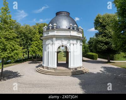 Great Garden Herrenhausen, Temple Remy de La Fosse, Hanover, Lower Saxony, Germany Stock Photo