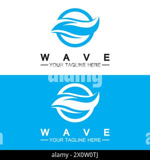 Wave symbol vector illustration design Stock Vector