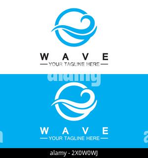 Wave symbol vector illustration design Stock Vector