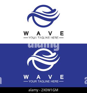 Wave symbol vector illustration design Stock Vector