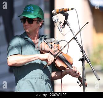 New Orleans, USA. 13th Apr, 2024. During the French Quarter Festival at the **** Stage in New Orleans, Louisiana on Saturday, April 13, 2024. (Photo by Peter G. Forest/SipaUSA) Credit: Sipa USA/Alamy Live News Stock Photo