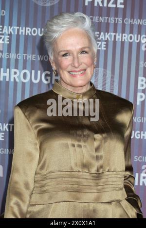 April 13, 2024, Los Angeles, Ca, USA: LOS ANGELES - APR 13: Glenn Close at the 10th Annual Breakthrough Prize Ceremony at the Academy Museum of Motion Pictures on April 13, 2024 in Los Angeles, CA (Credit Image: © Kay Blake/ZUMA Press Wire) EDITORIAL USAGE ONLY! Not for Commercial USAGE! Stock Photo