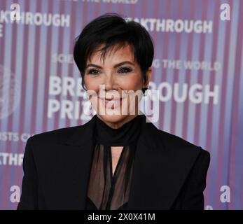 Kris Jenner attends the 10th annual Breakthrough Prize ceremony at the Academy Museum of Motion Pictures in Los Angeles on Saturday, April 13, 2024. The ceremony honors acclaimed science and mathematical luminaries. The Breakthrough Prize celebrates the research achievements of the world's top scientists, awarding more than $15 million in prizes annually. Each Breakthrough Prize is $3 million and presented in the fields of Life Sciences, Fundamental Physics, and Mathematics. Photo by Jim Ruymen/UPI Stock Photo
