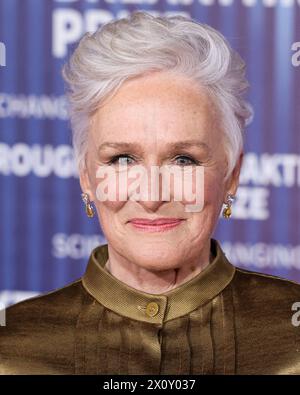 LOS ANGELES, CALIFORNIA, USA - APRIL 13: Glenn Close wearing Giorgio Armani arrives at the 10th Annual Breakthrough Prize Ceremony held at the Academy Museum of Motion Pictures on April 13, 2024 in Los Angeles, California, United States. (Photo by Xavier Collin/Image Press Agency) Stock Photo