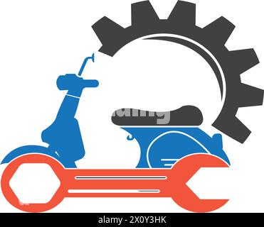 scooter icon vector illustration design template. Stock Vector