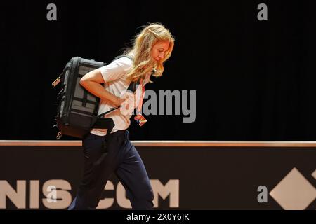 April 14, 2024, Stuttgart, Baden-WÃ¼Rttemberg, Germany: Impressions during the 47. Porsche Tennis Grand Prix Stuttgart - WTA500 (Credit Image: © Mathias Schulz/ZUMA Press Wire) EDITORIAL USAGE ONLY! Not for Commercial USAGE! Stock Photo