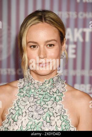 Brie Larson attends the 2024 Breakthrough Prize Ceremony at Academy