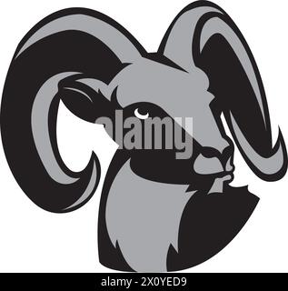 sheep icon. vector illustration template design. Stock Vector