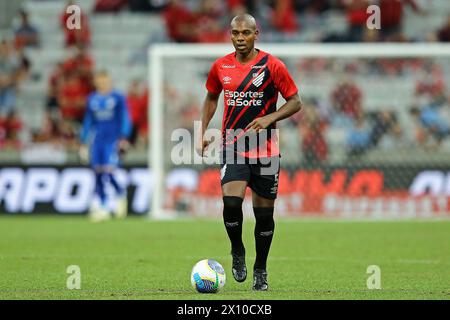 Ligga Stadium, Curitiba, Parana, Brazil. 14th Apr, 2024. Campeonato Brasileiro Football, Athletico versus Cuiaba ; Fernandinho of Athletico Paranaense Credit: Action Plus Sports/Alamy Live News Stock Photo