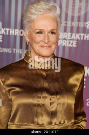 Los Angeles, California, USA. 13th Apr, 2024. Glenn Close attends the 10th Annual Breakthrough Prize Ceremony at Academy Museum of Motion Pictures on April 13, 2024 in Los Angeles, California. Credit: Jeffrey Mayer/Media Punch/Alamy Live News Stock Photo