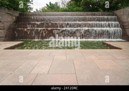 Franklin Delano Roosevelt Memorial cascades photo 2