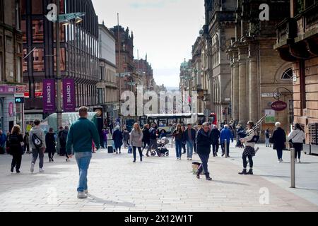 Buchanan Street, Glasgow, Scotland, UK. Stock Photo