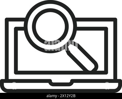 QA icon vector image. Suitable for mobile application web application and print media. Stock Vector