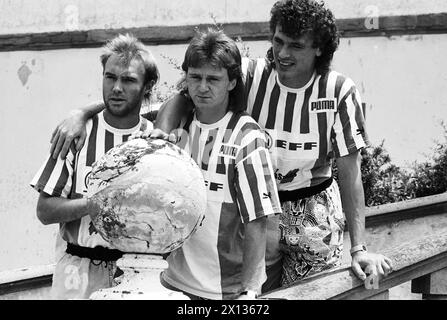 Football World Championship 1990 Gerhard Tries Himself As Photographer football-world-championship-1990-gerhard-tries-himself-as-photographer