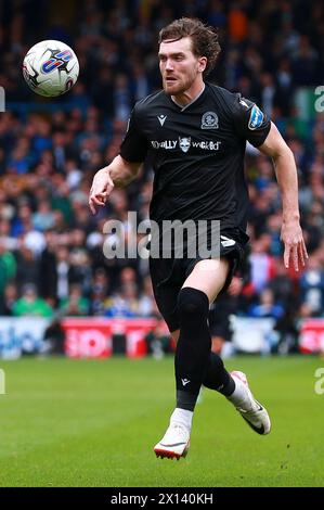 Leeds, UK. 13th Apr, 2024. Sam Gallagher of Blackburn Rovers during the Leeds United FC v Blackburn Rovers FC sky bet EFL Championship match at Elland Road, Leeds, England, United Kingdom on 13 April 2024 Credit: Every Second Media/Alamy Live News Stock Photo