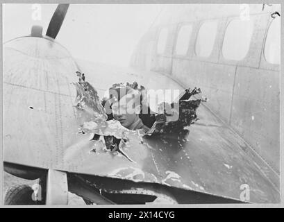 An air base damaged during Operation Desert Storm.. Subject Operation ...
