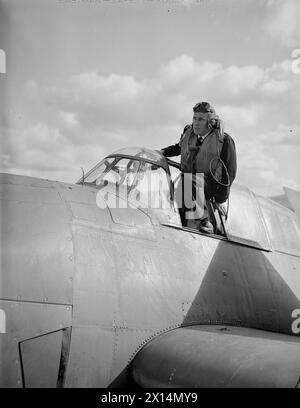 FLEW AVENGER BACK MINUS A TAIL-PLANE. SEPTEMBER 1944, ON BOARD HMS ...