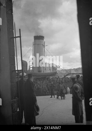 BRITISH REINFORCEMENTS FOR MALTA. 27 JANUARY 1942, GRAND HARBOUR. THE ...