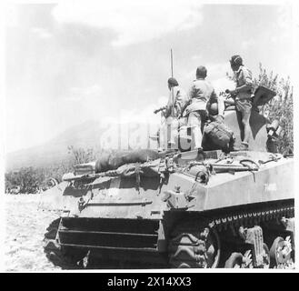 Valentine tanks of the 1st Canadian Armoured Brigade, Ontario Tank ...