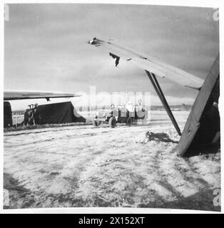RASC troops of the British Army 21st Army Group are observed in a ...