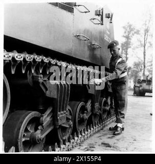 BIG THREE PARADE : REHEARSAL IN BERLIN - Infantry of the 7th Armoured ...