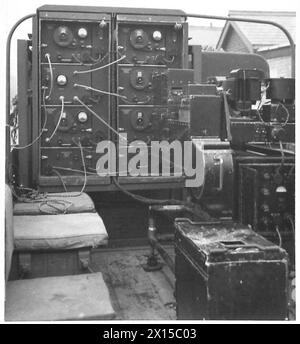 Sound Ranging Set British Army sound ranging equipment W/Set No.11 showing modifications ...