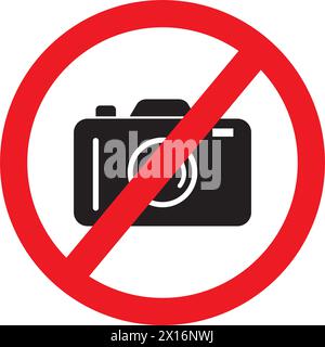 Forbidden sign icon vectorr illustration simple design Stock Vector
