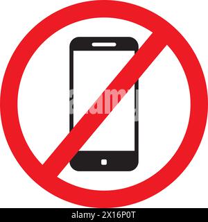 Forbidden sign icon vectorr illustration simple design Stock Vector