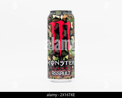 Monster Energy Assault beverage. The can was part of the Call of Duty ...