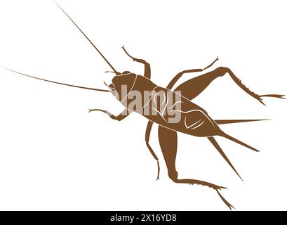 Cricket vector icon illustration simple design Stock Vector