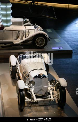 Mercedes-Benz 27/170/225 PS Typ SSK Sport Zweisitzer, Mercedes-Benz Museum, Stuttgart, Baden-Württemberg, Deutschland *** Mercedes Benz 27 170 225 hp Type SSK Sport two-seater, Mercedes Benz Museum, Stuttgart, Baden Württemberg, Germany Stock Photo