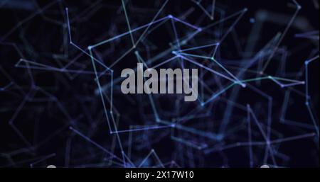 Image of 5g and 6g text over dots connected with lines Stock Photo