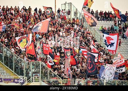 Florence, Italia. 15th Apr, 2024. Supporter of Genoa during the Serie a Tim match between Fiorentina and Genoa - Serie A TIM at Artemio Franchi Stadium - Sport, Soccer - Florence, Italy - Monday April 15, 2024 (Photo by Massimo Paolone/LaPresse) Credit: LaPresse/Alamy Live News Stock Photo