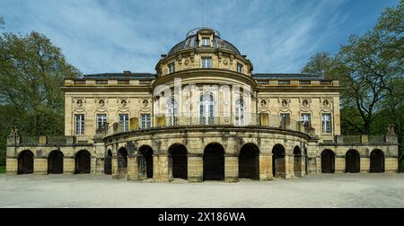 Monrepos Palace near Ludwigsburg, Stuttgart. Germany, Europe Stock Photo