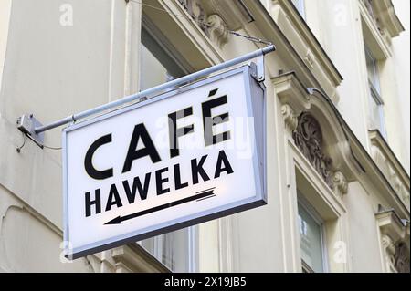 Vienna, Austria. Traditional Cafe Hawelka in the 1st district of Vienna, Innere Stadt, at Dorotheergasse 6 Stock Photo