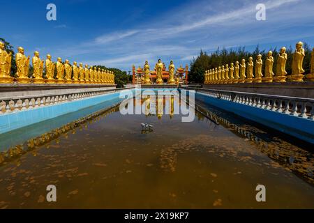 The Chua Binh Nhon temple at Mui Ne in Vietnam Stock Photo