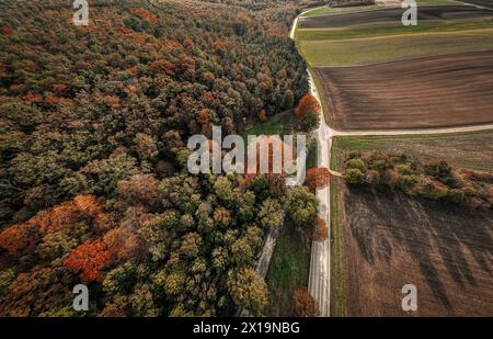 Sieben Rusten Altar Matzner Wald Stock Photo