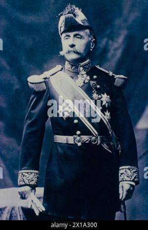 Marshal Ferdinand Foch, Chief of the French General Staff and Allied Supreme Commander, 1917 Stock Photo