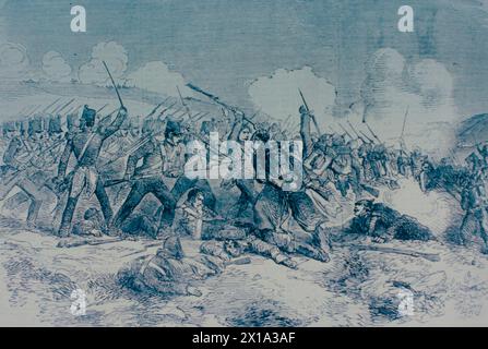 The Crimean War: The Battle of Inkerman, 1854 Stock Photo