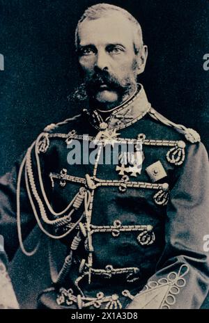 Portrait of Tsar Alexander II of Russia, 1860s Stock Photo