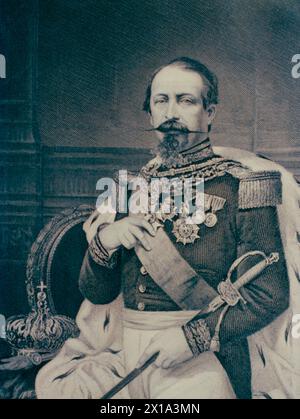 Napoleon III, Emperor of the French, 1860s Stock Photo
